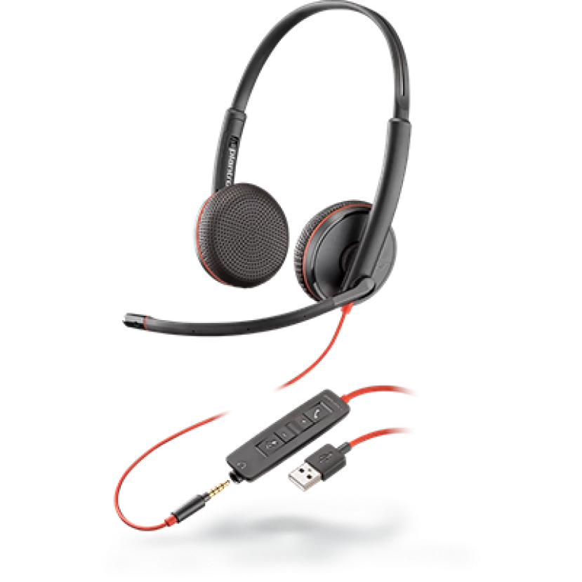 Representaciones unidas - BLACKWIRE,C3225 USB-C,SINGLE UNIT